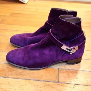 Hermes Suede Neo Ankle Boots